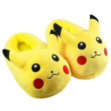Anime Pikachu Cosplay Warm Cotton Shoes For Women /Men Anime Pikachu Cosplay Warm Cotton Shoes For Women /Men