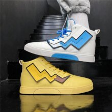 Pikachu High Top Men Vulcanized Casual Shoes Pikachu High Top Men Vulcanized Casual Shoes