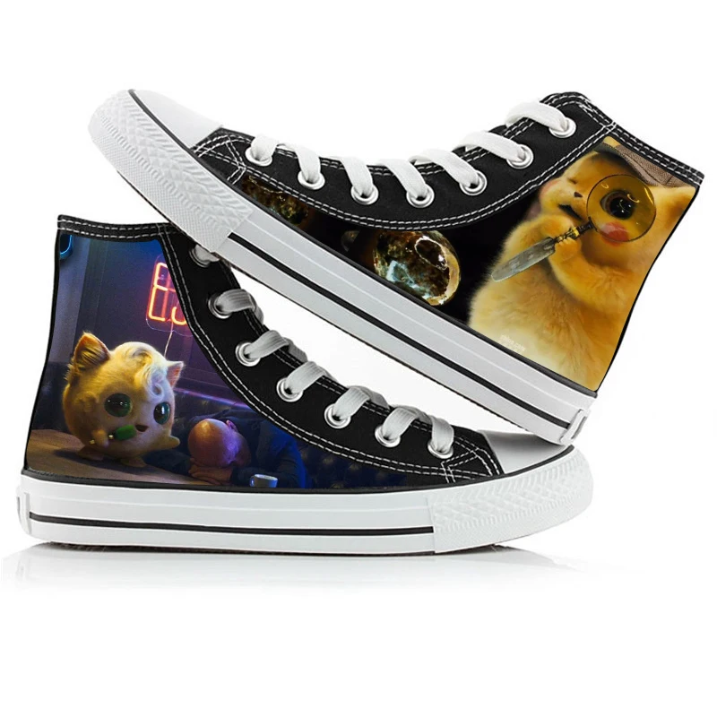 Pikachu Anime Cartoon Casual Comfortable Shoes For Men And Women