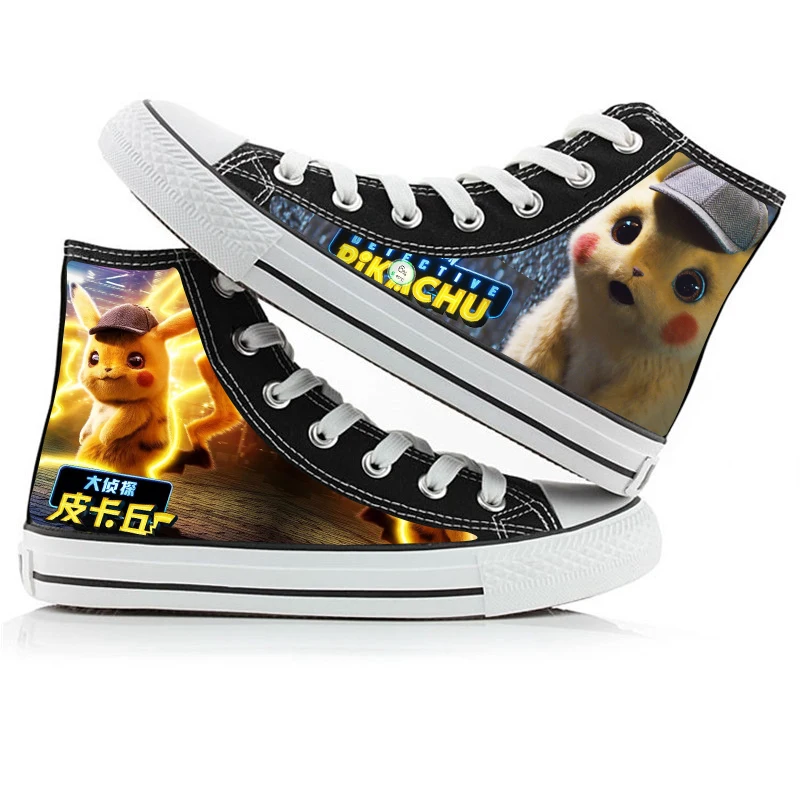 Pikachu Anime Cartoon Casual Comfortable Shoes For Men And Women