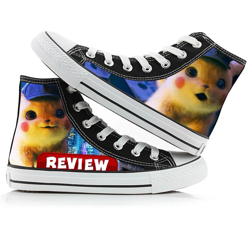 Pikachu Anime Cartoon Casual Comfortable Shoes For Men And Women