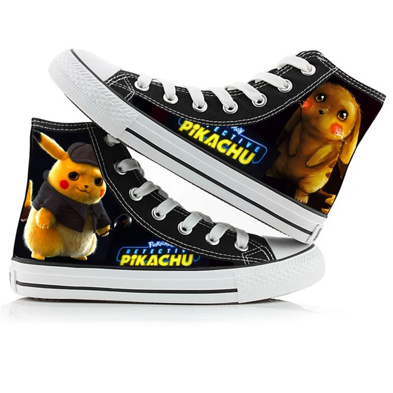 Pikachu Anime Cartoon Casual Comfortable Shoes For Men And Women
