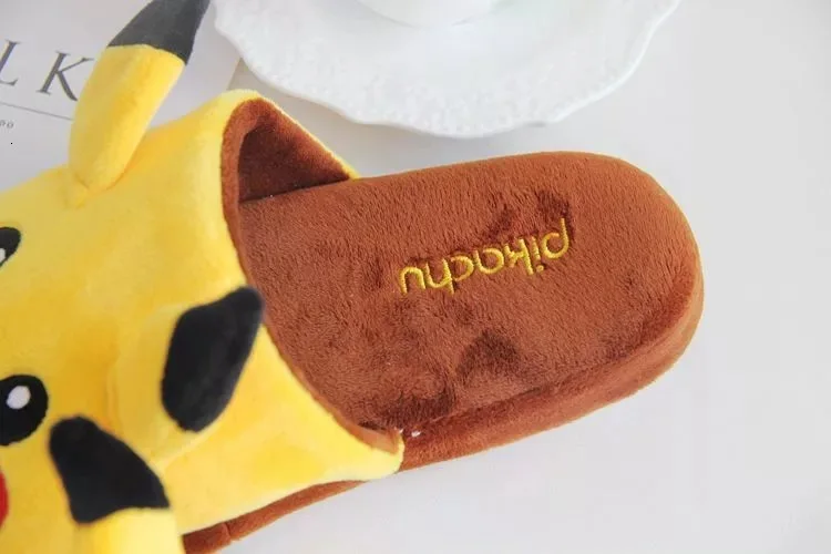 Pokemon Cartoon Warm Plush Shoes