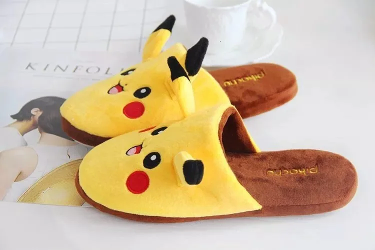 Pokemon Cartoon Warm Plush Shoes