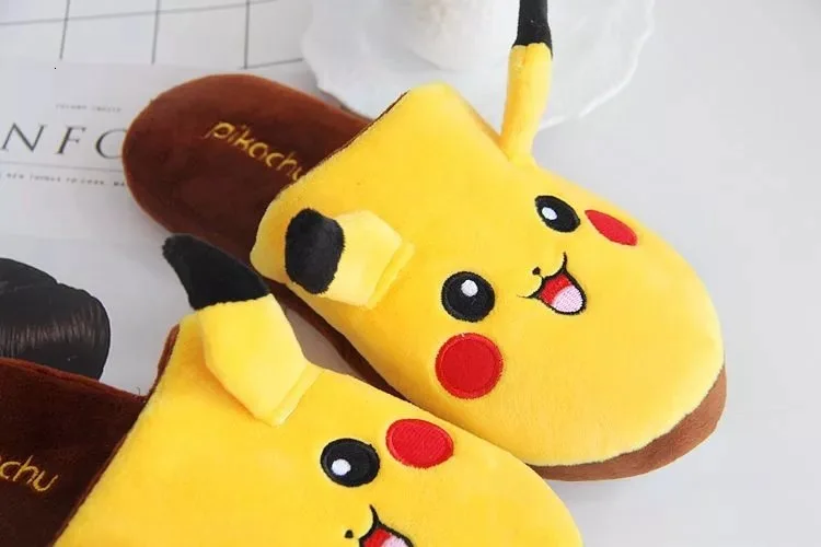 Pokemon Cartoon Warm Plush Shoes