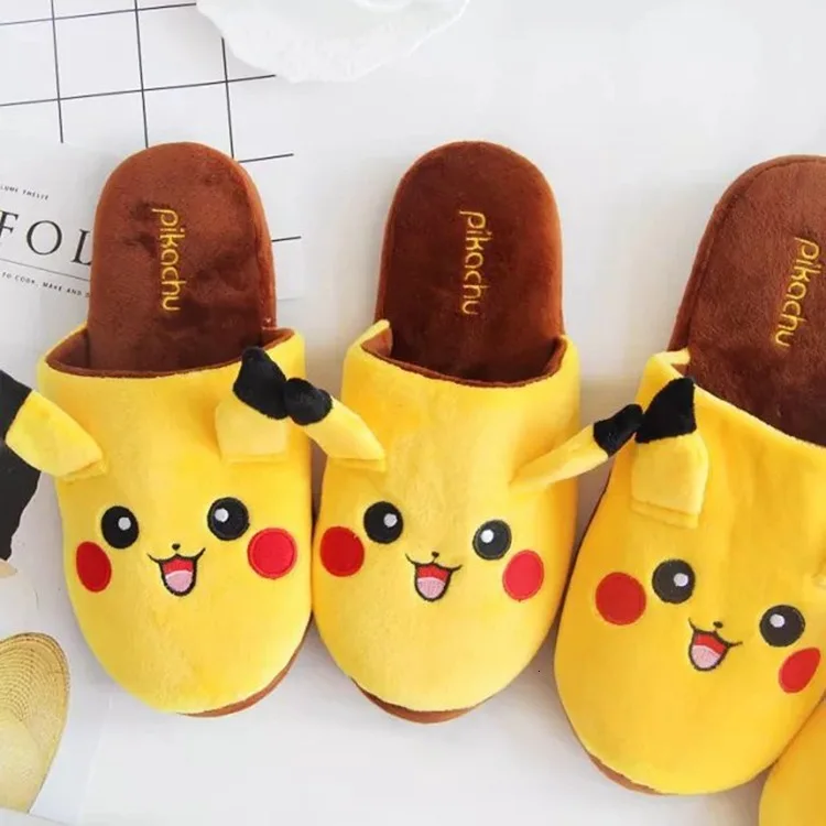 Pokemon Cartoon Warm Plush Shoes