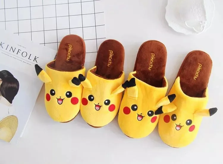 Pokemon Cartoon Warm Plush Shoes
