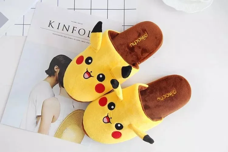 Pokemon Cartoon Warm Plush Shoes
