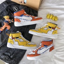 Pikachu Classic High Top Men Vulcanized Casual Shoes Pikachu Classic High Top Men Vulcanized Casual Shoes