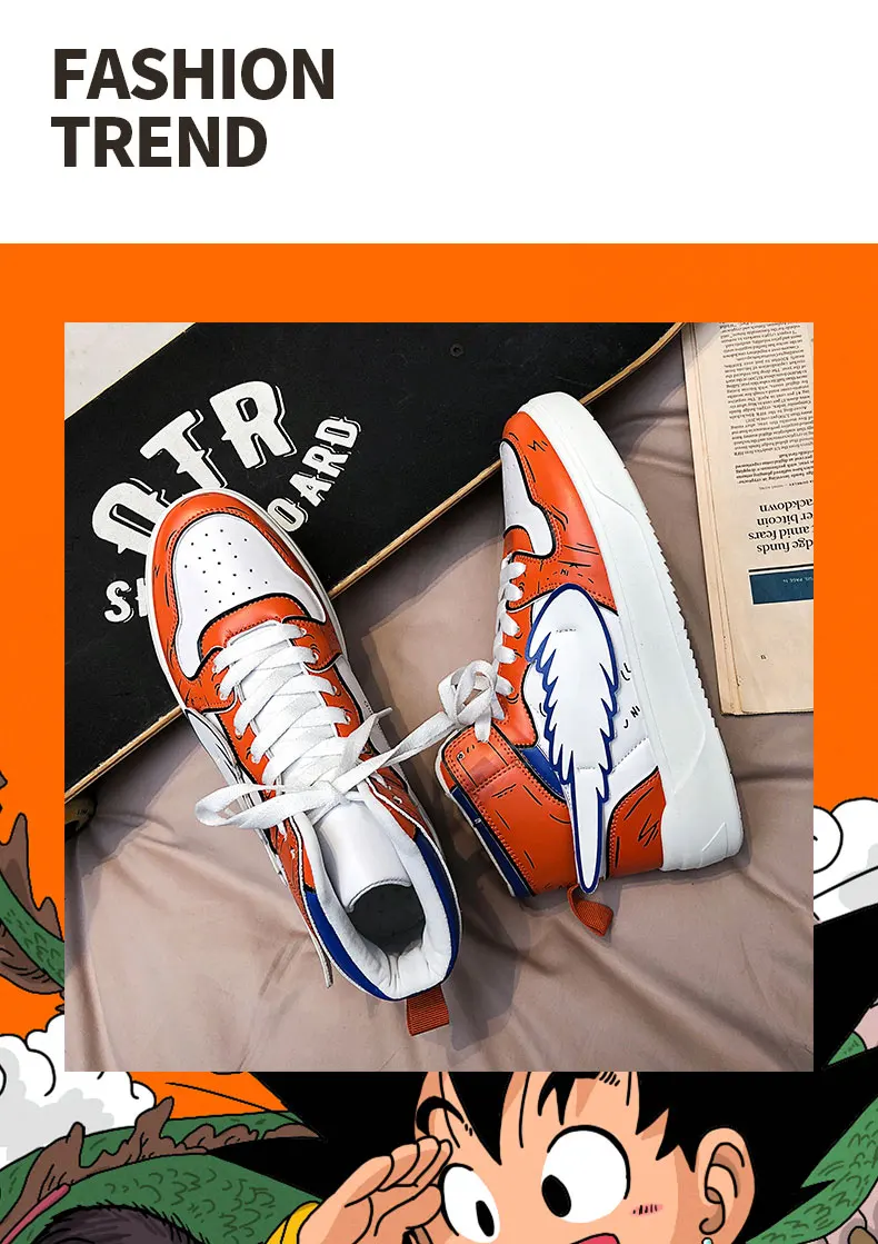 Pikachu Classic High Top Men Vulcanized Casual Shoes