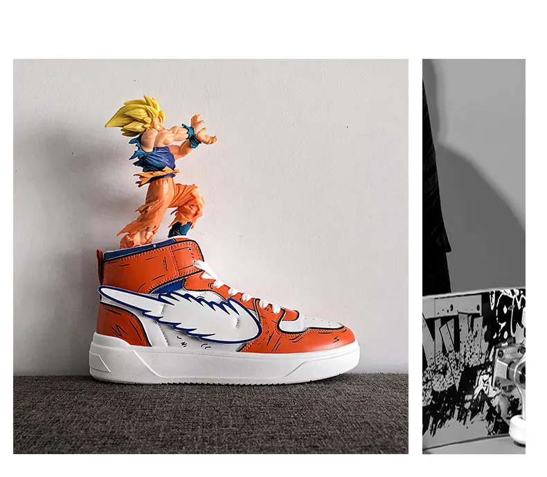 Pikachu Classic High Top Men Vulcanized Casual Shoes