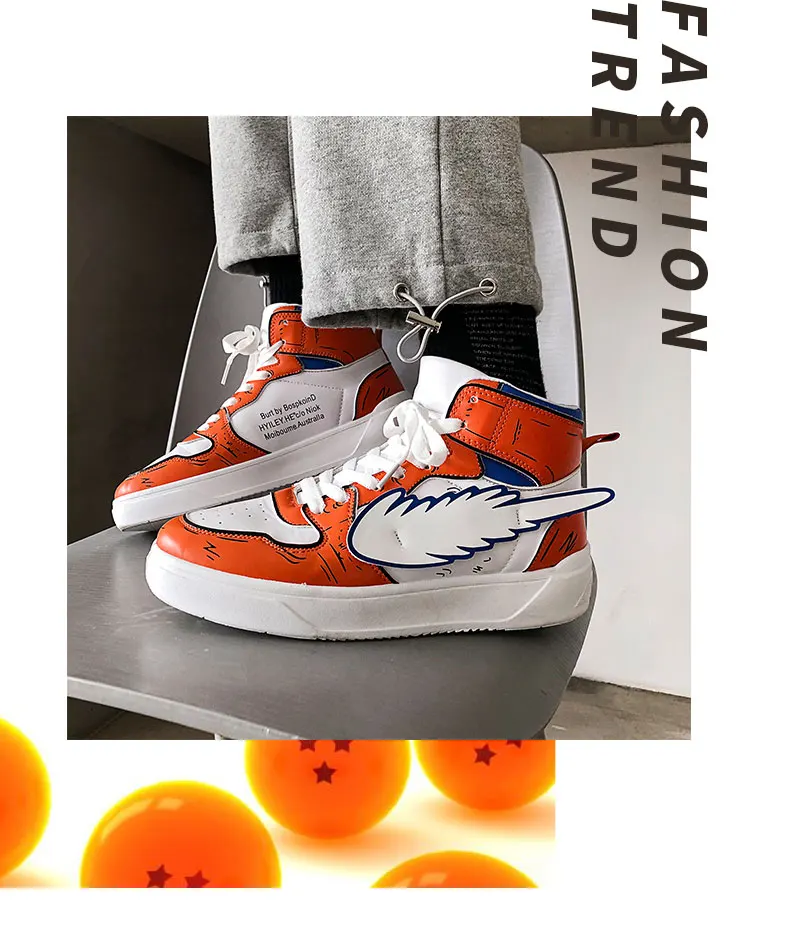 Pikachu Classic High Top Men Vulcanized Casual Shoes