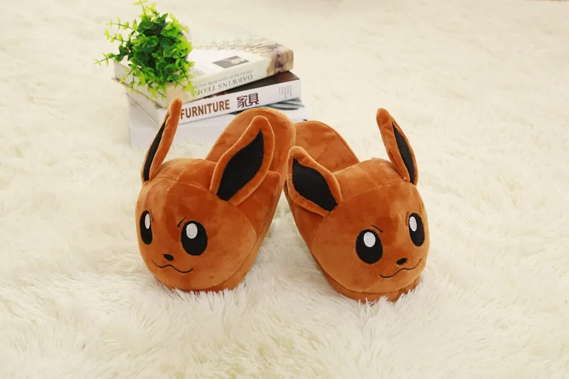 Snorlax Indoor Pikachu Plush Warm Cartoon Shoes Snorlax Indoor Pikachu Plush Warm Cartoon Shoes