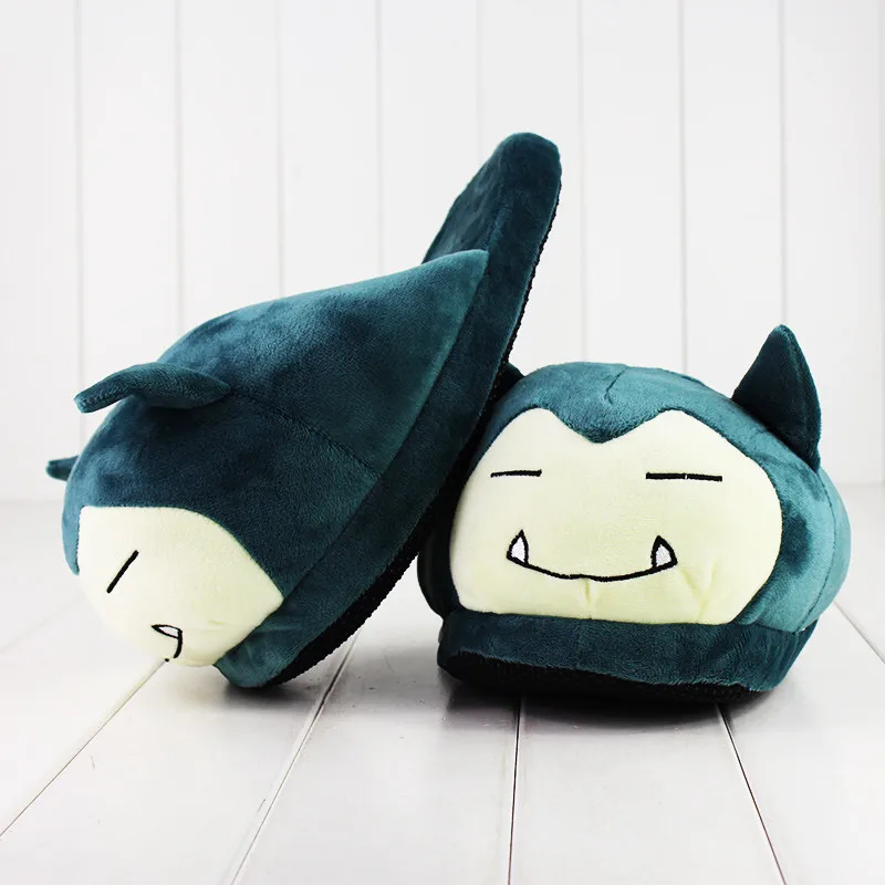 Snorlax Indoor Pikachu Plush Warm Cartoon Shoes Snorlax Indoor Pikachu Plush Warm Cartoon Shoes