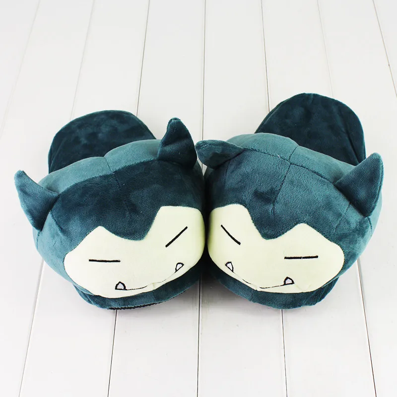 Snorlax Indoor Pikachu Plush Warm Cartoon Shoes Snorlax Indoor Pikachu Plush Warm Cartoon Shoes