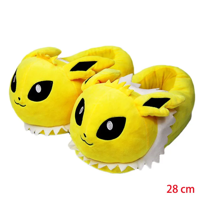 Pikachu Snorlax Indoor Warm Shoes For Women and Men