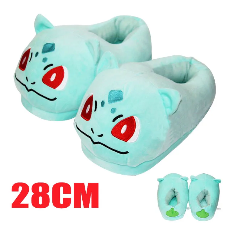 Pikachu Snorlax Indoor Warm Shoes For Women and Men