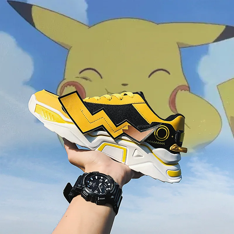 Anime Pokemon Kawaii Pikachu Sports Shoes