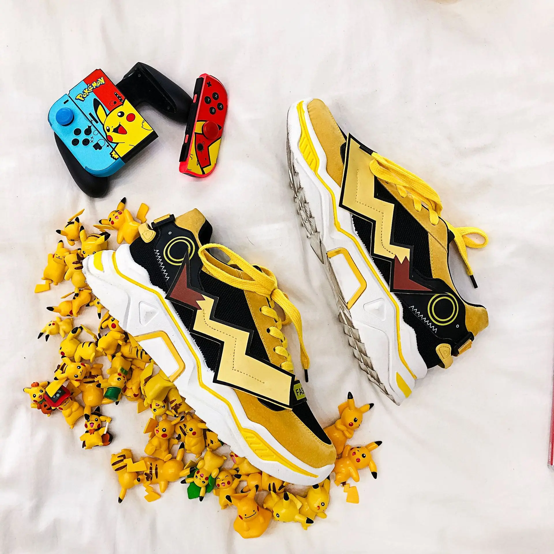 Pokemon Pikachu Cartoon Casual Warm Shoes For Men & Women Pokemon Pikachu Cartoon Casual Warm Shoes For Men & Women