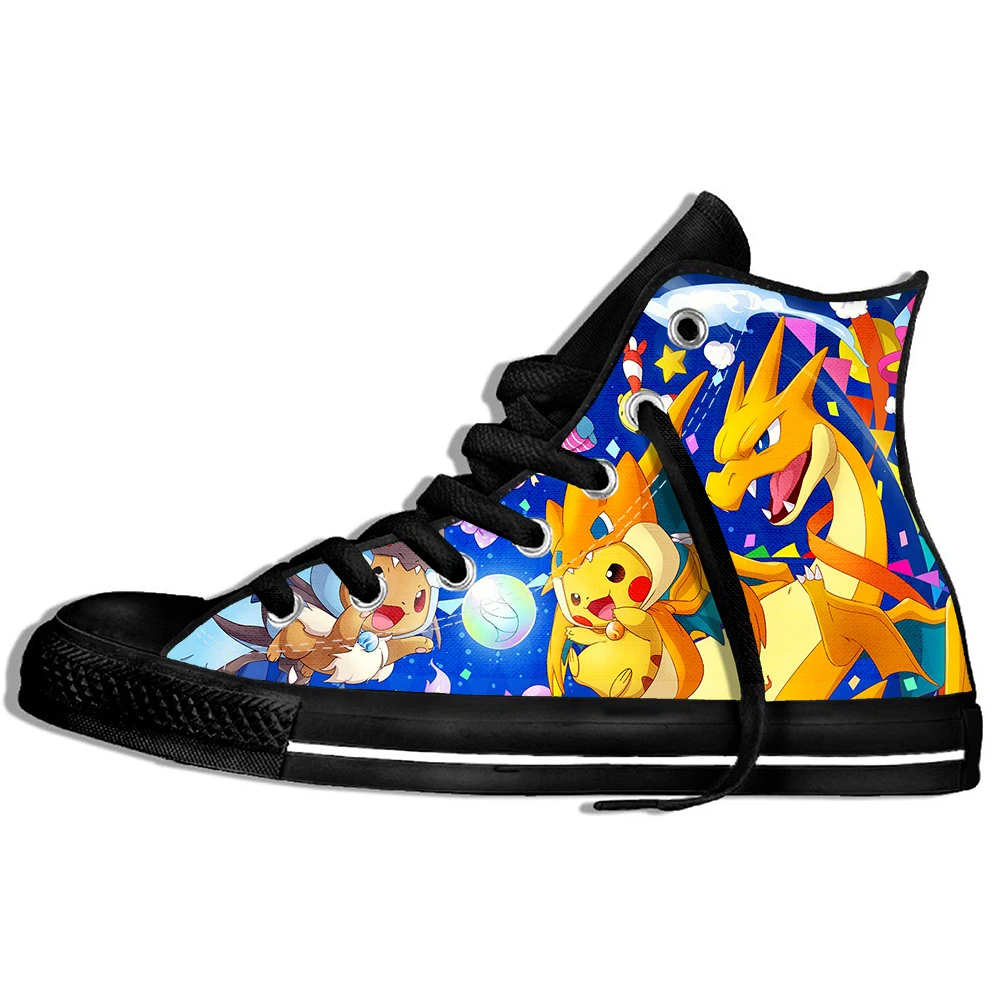 Anime Pokemon Pikachu 3D Print Sneakers Casual Shoes