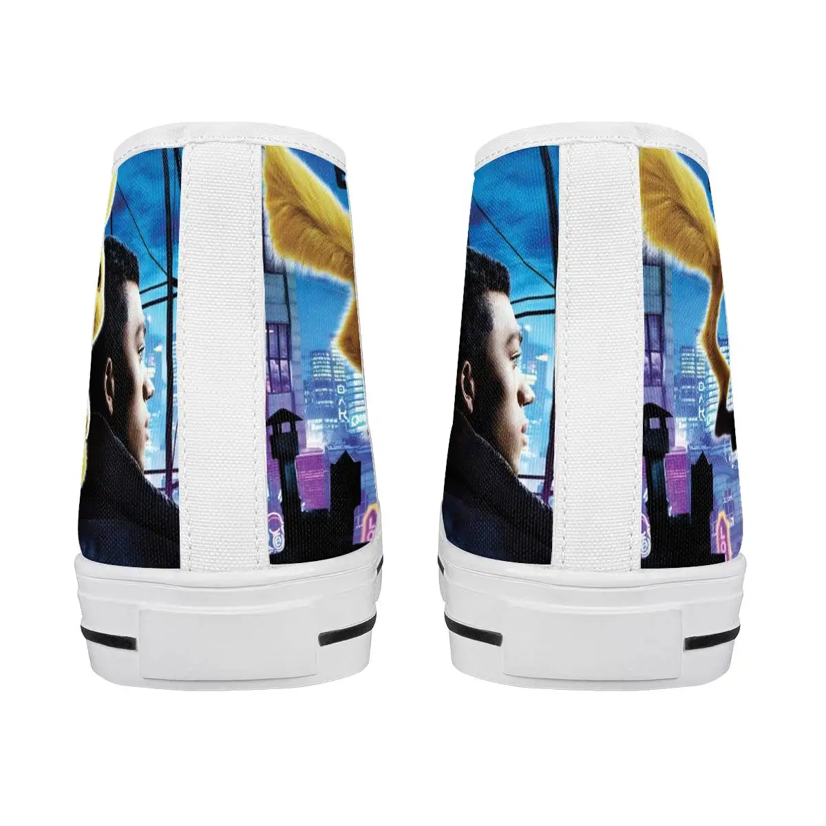 Cartoon Pokemon Pikachu Lace Up Casual Shoes