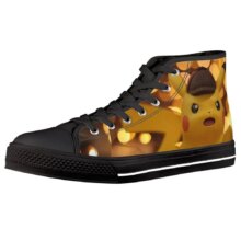 Cartoon Pokemon Pikachu Lace Up Casual Shoes Cartoon Pokemon Pikachu Lace Up Casual Shoes