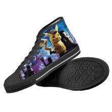 Cartoon Pokemon Pikachu Lace Up Casual Shoes Cartoon Pokemon Pikachu Lace Up Casual Shoes