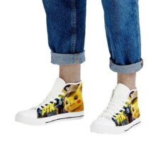 Cartoon Pokemon Pikachu Lace Up Casual Shoes Cartoon Pokemon Pikachu Lace Up Casual Shoes