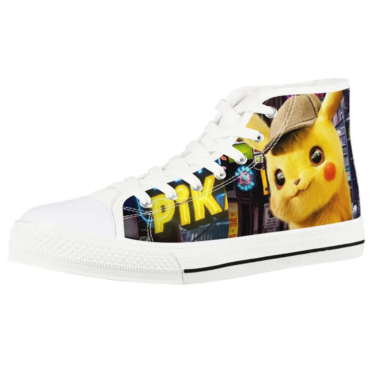 Cartoon Pokemon Pikachu Lace Up Casual Shoes