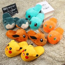 Anime Pokemon Warm Plush Shoes For Kids Anime Pokemon Warm Plush Shoes For Kids