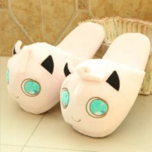 Pokemon Style Plush Cartoon Indoor Slippers Pokemon Style Plush Cartoon Indoor Slippers