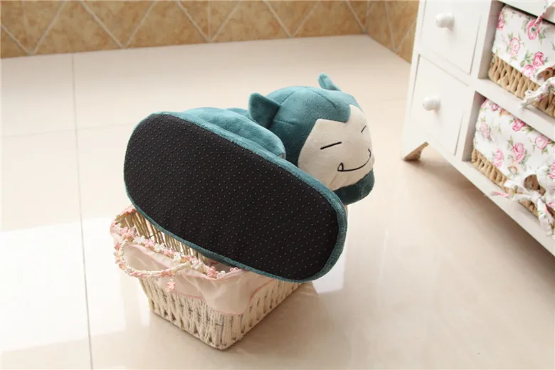 Pokemon Style Plush Cartoon Indoor Slippers