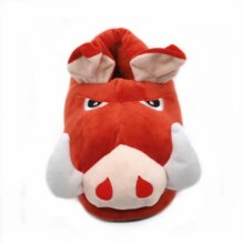 Wild Boar Pumbaa Cartoon Warm Short Plush Shoes Wild Boar Pumbaa Cartoon Warm Short Plush Shoes
