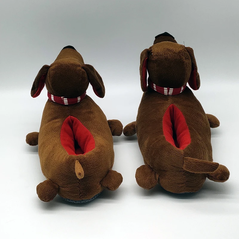 Anime Dog Warm Thick Hard Bottom Cute Shoes