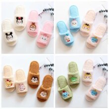 Non-Slip Indoor Plush Cute Animal Shoes For Girls Non-Slip Indoor Plush Cute Animal Shoes For Girls