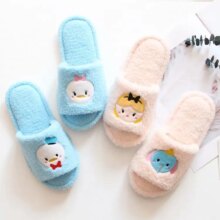 Non-Slip Indoor Plush Cute Animal Shoes For Girls Non-Slip Indoor Plush Cute Animal Shoes For Girls