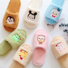 Non-Slip Indoor Plush Cute Animal Shoes For Girls Non-Slip Indoor Plush Cute Animal Shoes For Girls