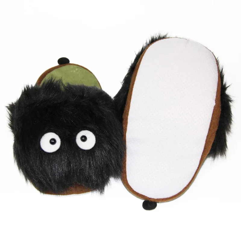 Anime Totoro Cat Cotton Plush Flat Warm Shoes
