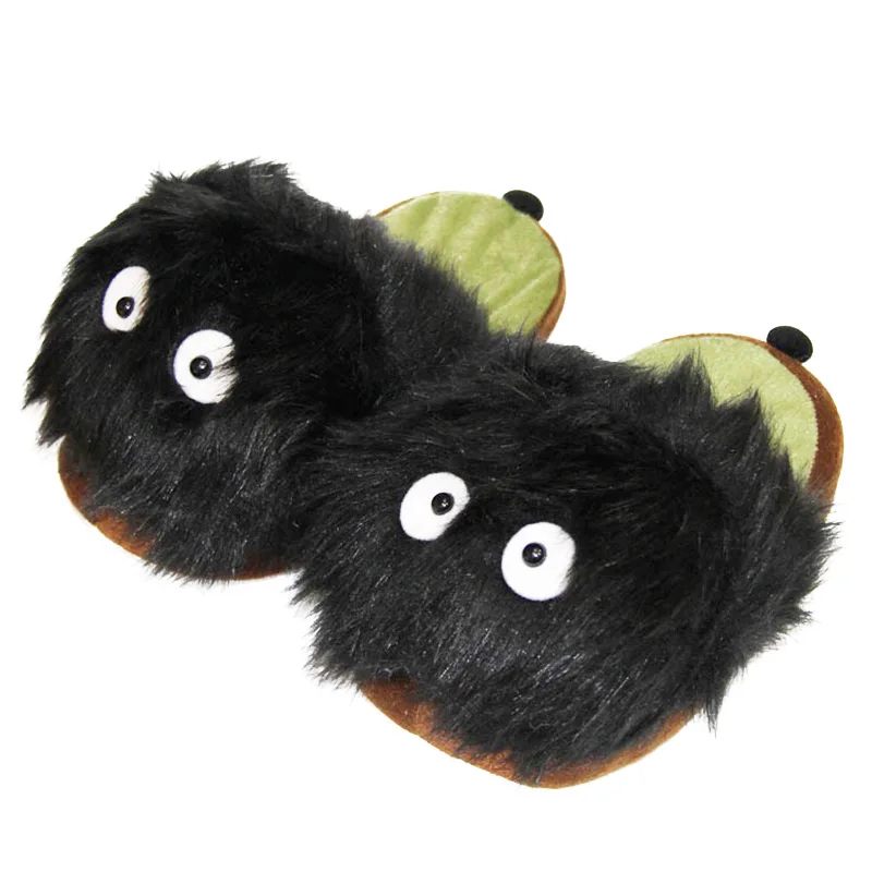 Anime Totoro Cat Cotton Plush Flat Warm Shoes
