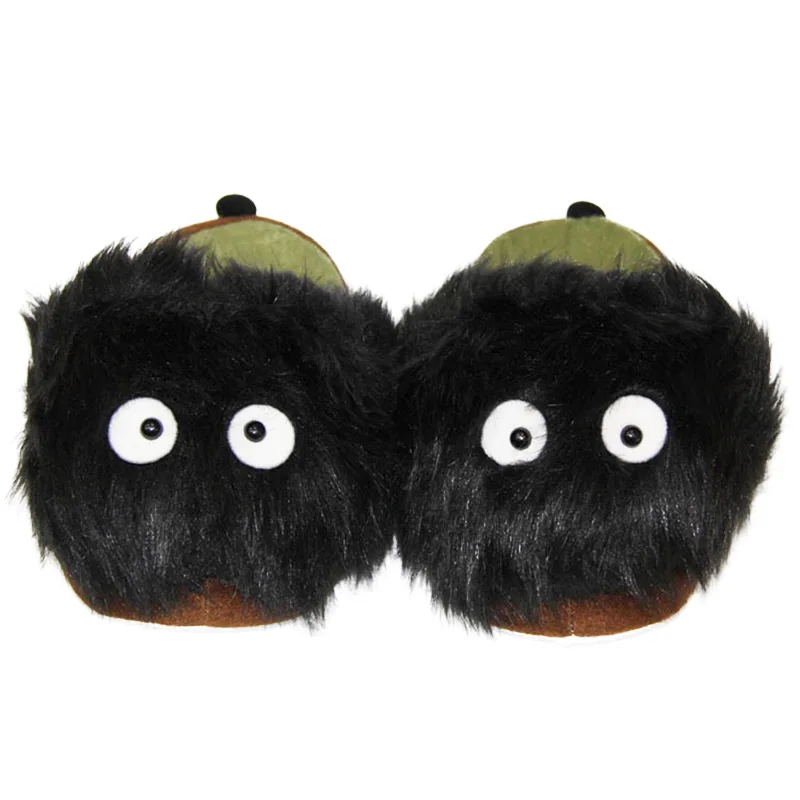 Anime Totoro Cat Cotton Plush Flat Warm Shoes
