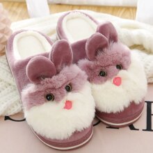 Cute Rabbit Warm Non Slip Soft Funny Slippers Cute Rabbit Warm Non Slip Soft Funny Slippers