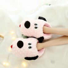 Soft Puppy Cotton Plush Cotton Cute Slippers Soft Puppy Cotton Plush Cotton Cute Slippers