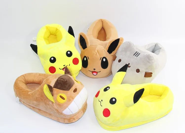 Cat Cartoon Indoor Warm Shoes