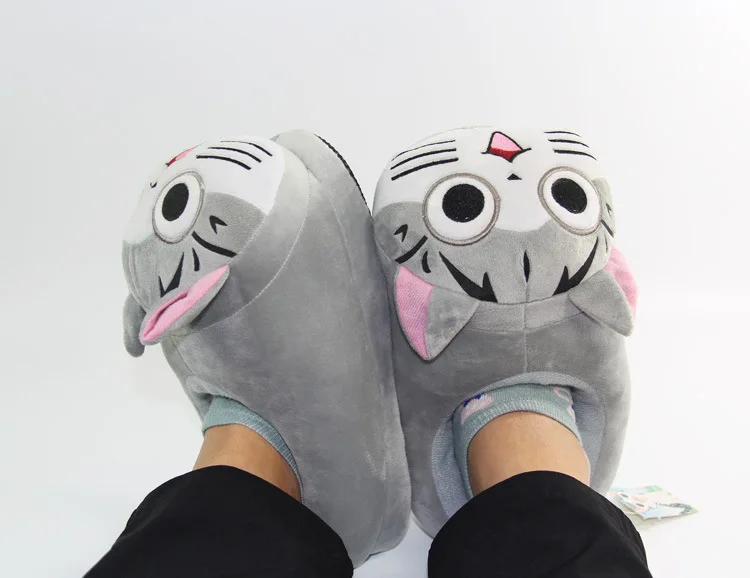 Cat Cartoon Indoor Warm Shoes