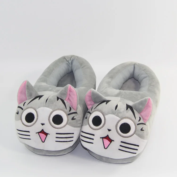 Cat Cartoon Indoor Warm Shoes