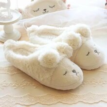 Sheep Fleece Soft Sole Warm Indoor Shoes Sheep Fleece Soft Sole Warm Indoor Shoes