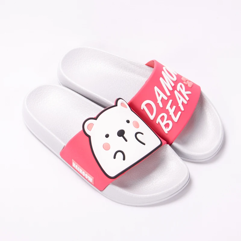 Damon Bear Flip Flops Platform Slippers