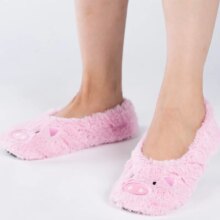 Pink Pig Slip-On Indoor Floor Shoes Pink Pig Slip-On Indoor Floor Shoes