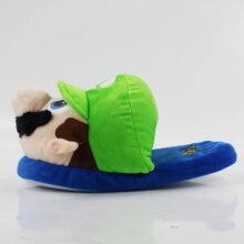 Super Mario Cartoon Flip-Flops Plush Shoes Super Mario Cartoon Flip-Flops Plush Shoes