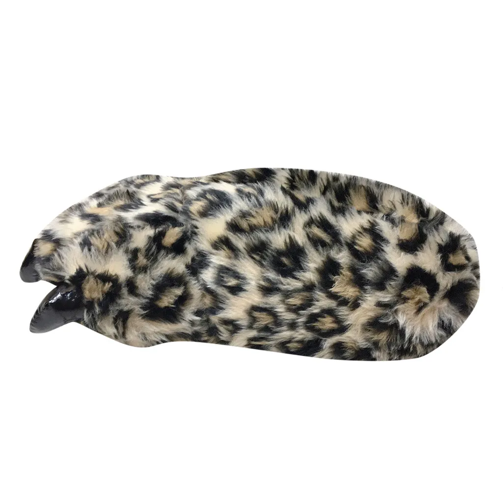 Animal Monster Paw Plush Shoes